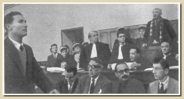 Gustave Dominici au procès de Gaston Dominici