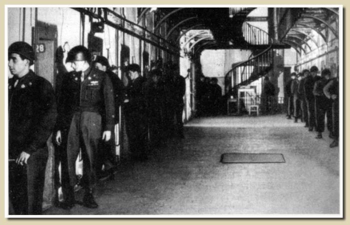 Gardiens des prisonniers au procès de Nuremberg