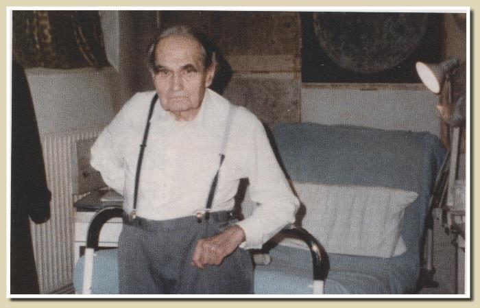 Hess dans sa cellule en 1986
