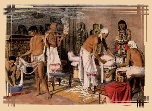 Les embaumeurs dans l'egypte antique