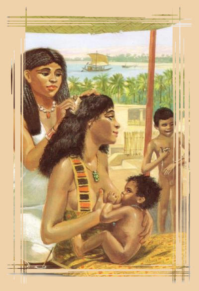 la perruque dans l'egypte antique