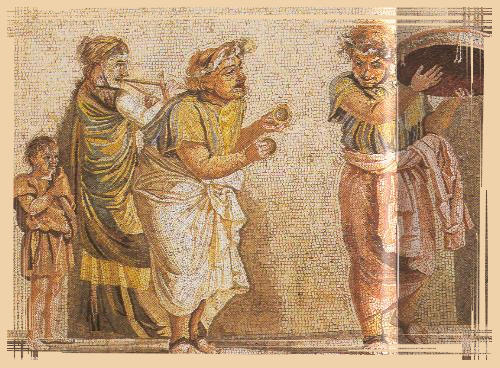 peinture murale pompei