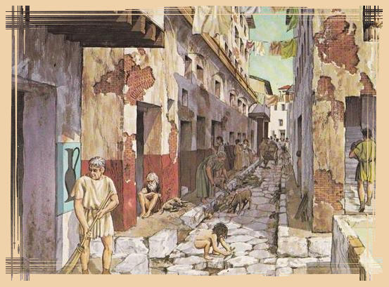 rues de la rome antique