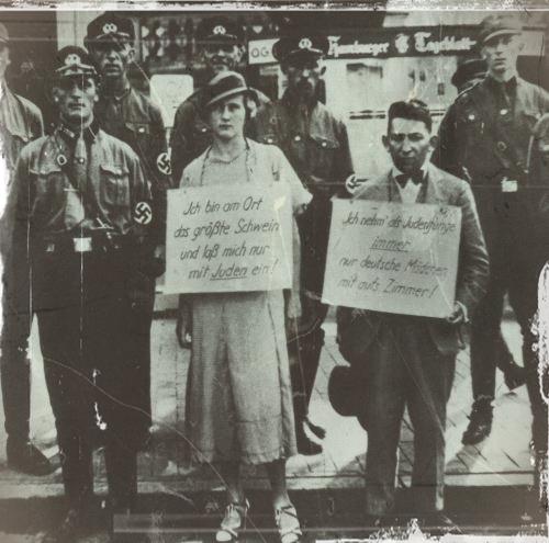 mariage juifs et allemand en 1935 en Allemagne