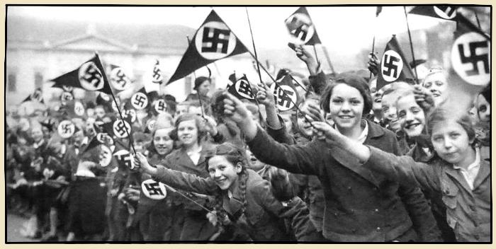 jeunes filles allemandes sous le régime nazi