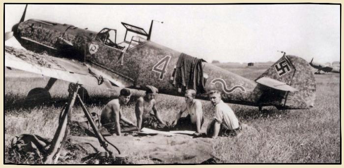 Le Messerschmitt-109 pendant la bataille d'angleterre