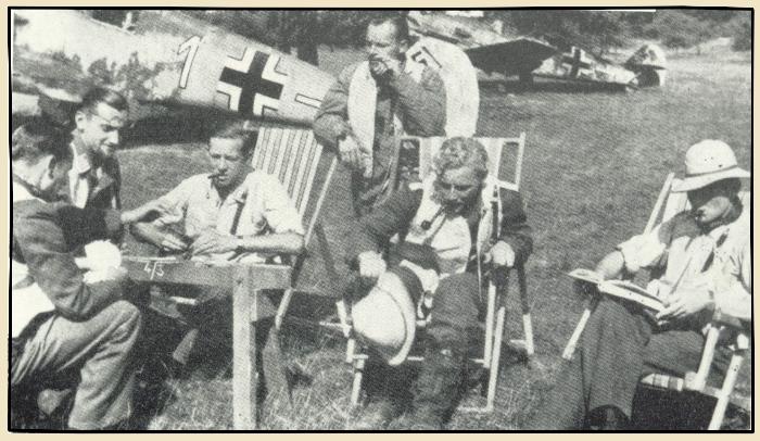 Les hommes de la Luftwaffe avant la bataille d'Angleterre