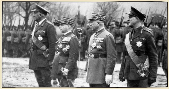 Général Gamelin à la veille de la seconde guerre mondiale