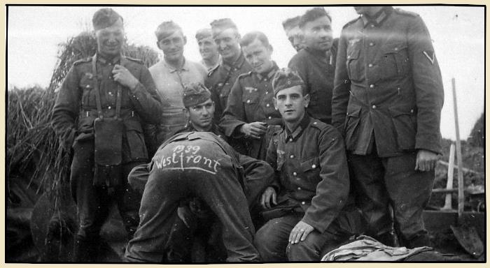 soldats allemands en pologne en 1939