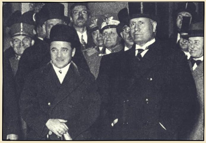Dollfuss et Mussolini