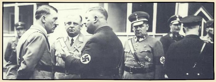 Les déclarations d'Hitler et de Roehm