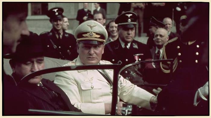 Daladier et Goering à la conférence de Munich en 1938