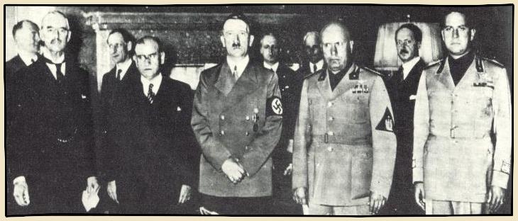 Accords de Munich en 1938