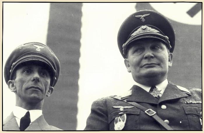 Goebbels et Goering