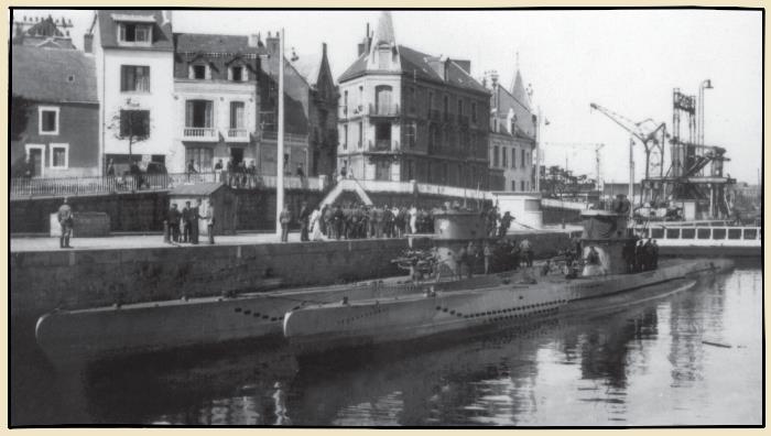 Topp revient à Saint-Nazaire le 26 novembre 1941
