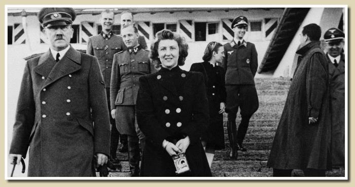 Eva Braun et Hitler
