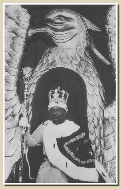 Bokassa et la cérémonie du sacre de Napoléon