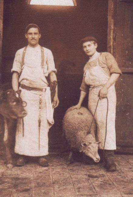 boucher en 1900