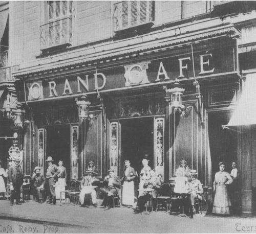 café en 1900
