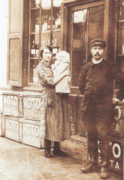couple de garagistes en 1900