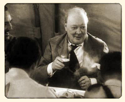 l'alcool et Churchill