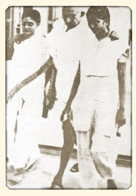 Gandhi et ses nièce