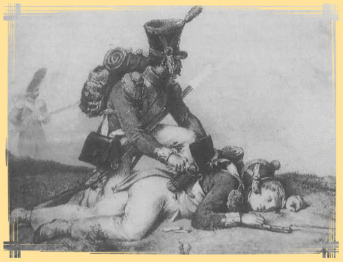 mort d'un soldat de Napoleon 1er