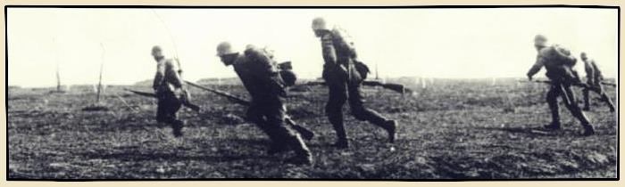 soldats allemands à la bataille de Verdun
