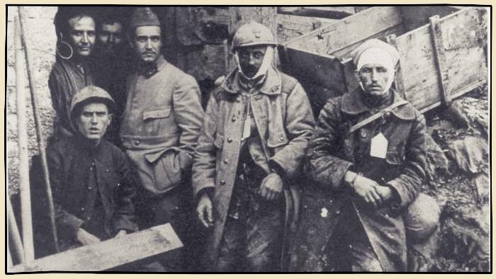 poste de secours pendant la bataille de Verdun