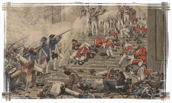 prise du châteus des tuileries le 10 août 1792