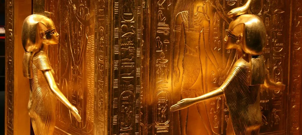 La salle du trésor de Toutankhamon