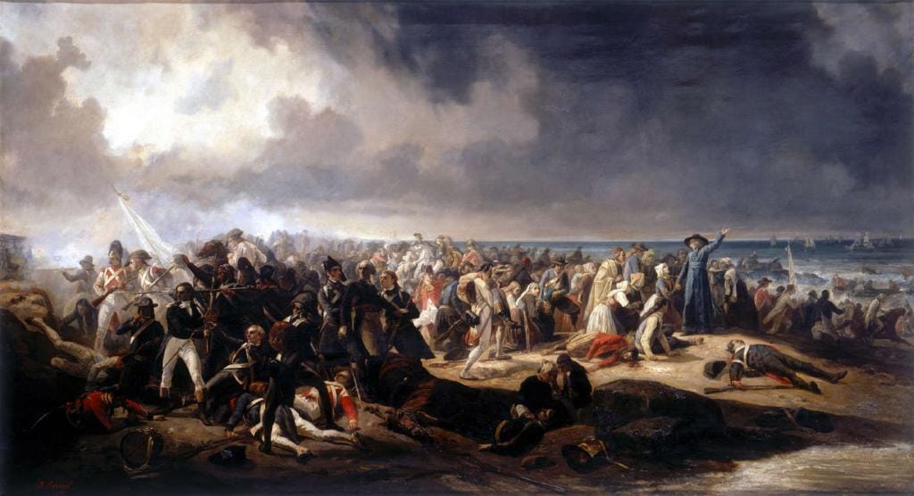 L'armée royale s'embarque pour Quiberon et Mme de Bennes est du voyage. Le débarquement est un désastre.