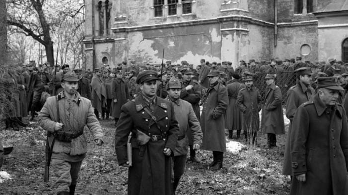 Les soldats polonais prisonniers des Russes en 1940