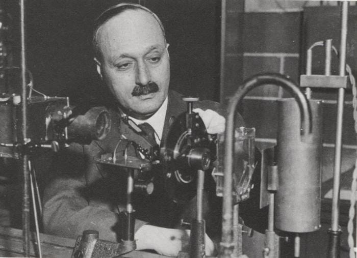 James Franck renonça à sa chaire à l'université de Côttingen, en 1933, pour protester contre la politique raciste de Hitler.