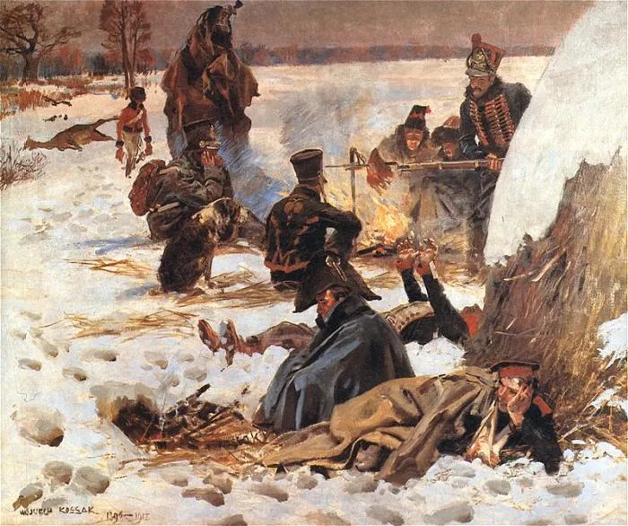 La retraite de la Grande Armée de Napoléon commence