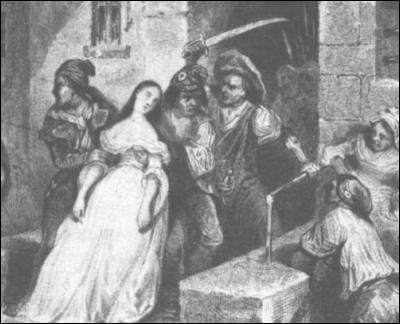 Les derniers moments de la princesse de Lamballe