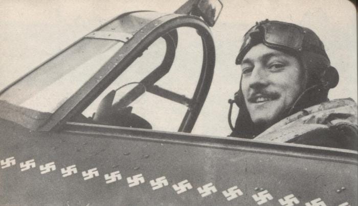 La baraka abandonna Tuck le 22 janvier 1942, son Spitfire est abattu par la D.C.A.