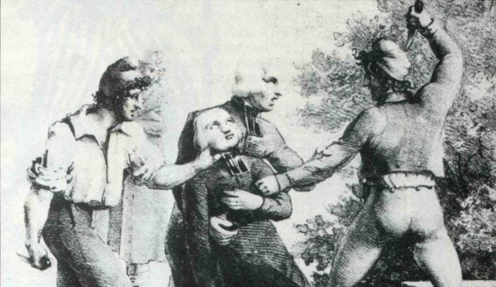 Ce fut à l'Abbaye que commença le grand massacre