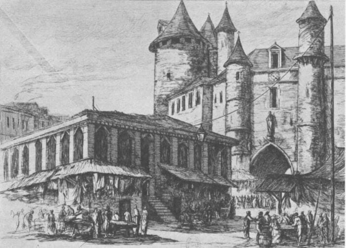 A Paris, sous l'Ancien Régime, le principal lieu de réclusion pour les prisonniers était le Grand Châtelet