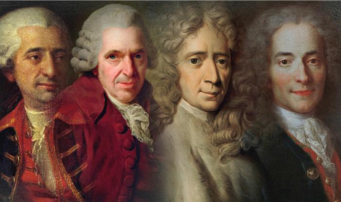 Quiz sur les écrivains et philosophes au temps des Lumières