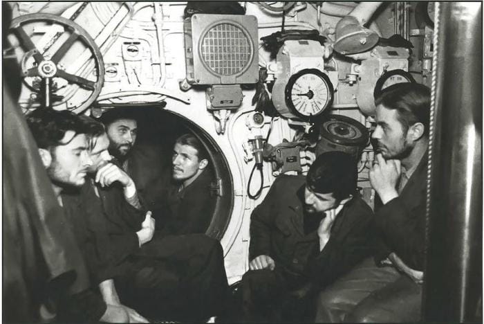 La pénible existence des sous-mariniers allemands