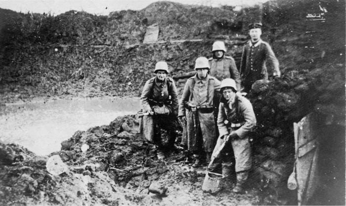 Le moral du soldat allemand pendant la bataille de Verdun