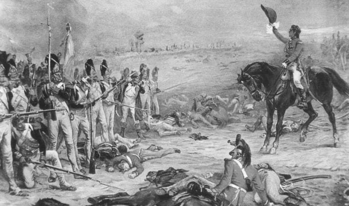 Le mot de Cambronne à la bataille de Waterloo