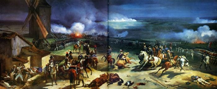 Les prussiens marchent sur Paris en septembre 1792