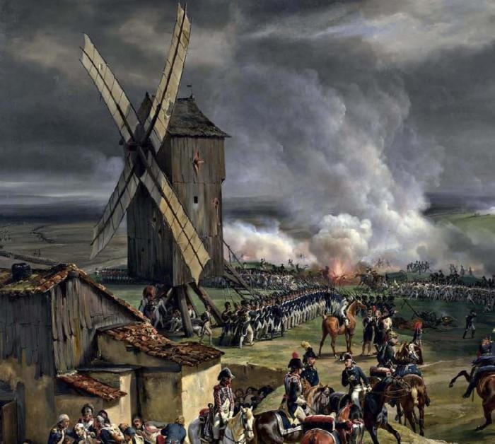 Les soldats de Valmy fondent la République.
