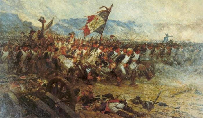 La victoire de Valmy en 1792