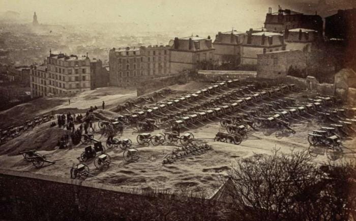 Prélude à l'insurrection de la Commune en 1871