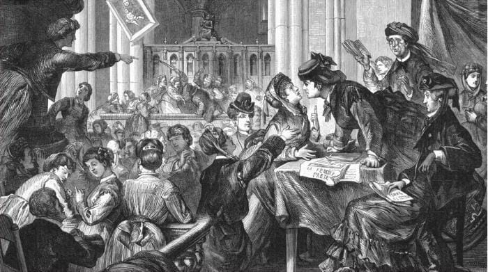 Les femmes dans la Commune font se qu'elles disent