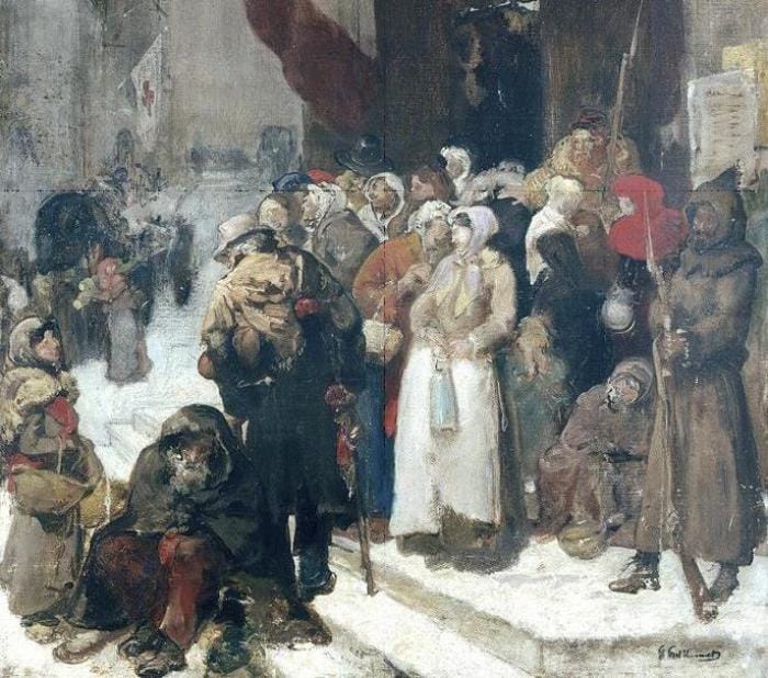 Le siège de Paris avant la Commune en 1870