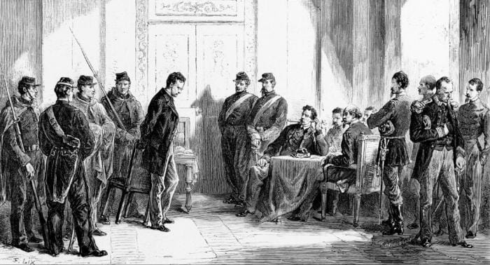 Les cours prévôtales sont devenues des abattoirs. On s'y livre à une véritable boucherie pendant la Commune de Paris